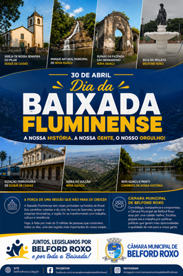 Banner Especial CMBR Dia da Baixada Fluminense