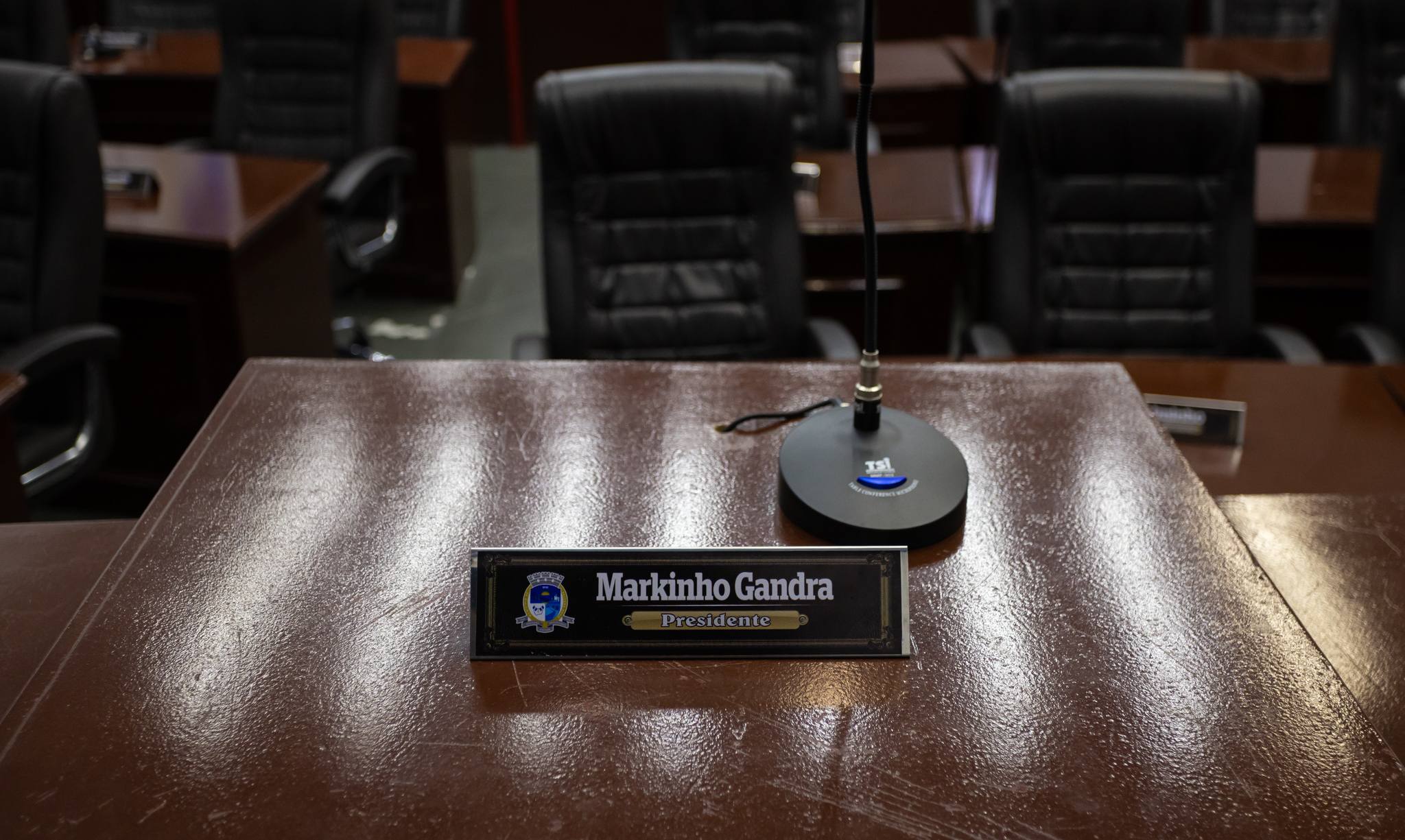 MESA DO VEREADOR PRESIDENTE