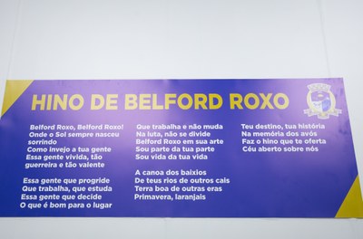 PAINEL HINO DE BELFORD ROXO