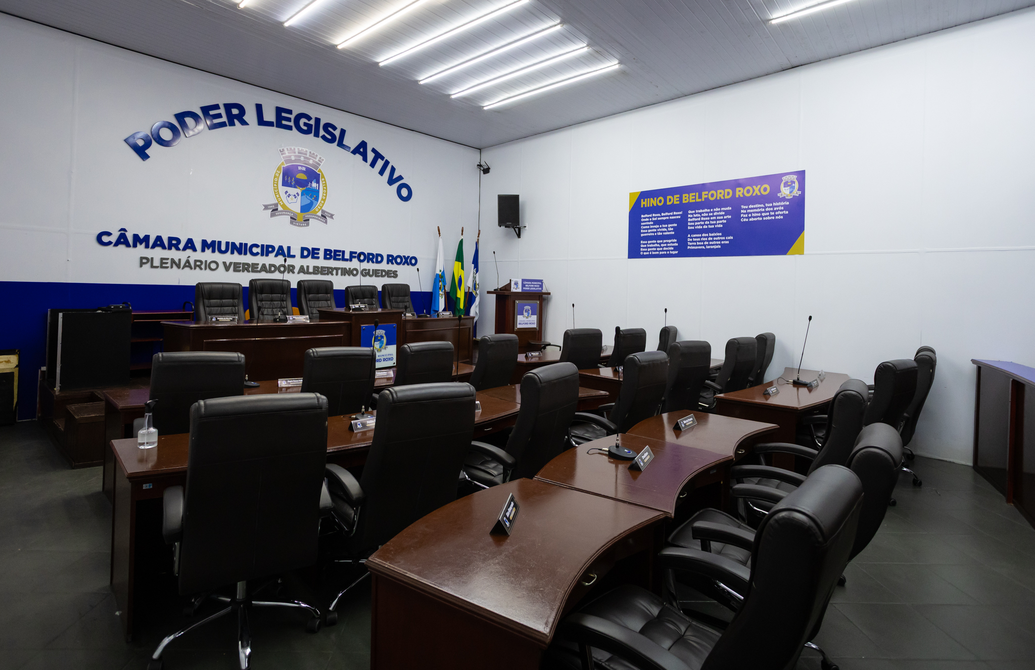 PLENÁRIO - VISÃO DIAGONAL ESQUERDA - SALA DE SESSÕES