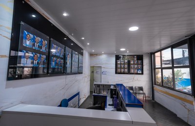 RECEPÇÃO - VISÃO DIAGONAL 1