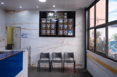 RECEPÇÃO - VISÃO GALERIA DOS PRESIDENTES