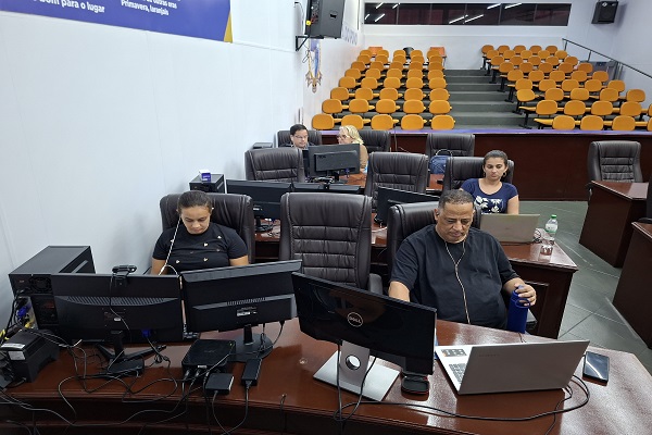 Câmara participa de treinamento para o SAPL (Sistema de Apoio ao Processo Legislativo)