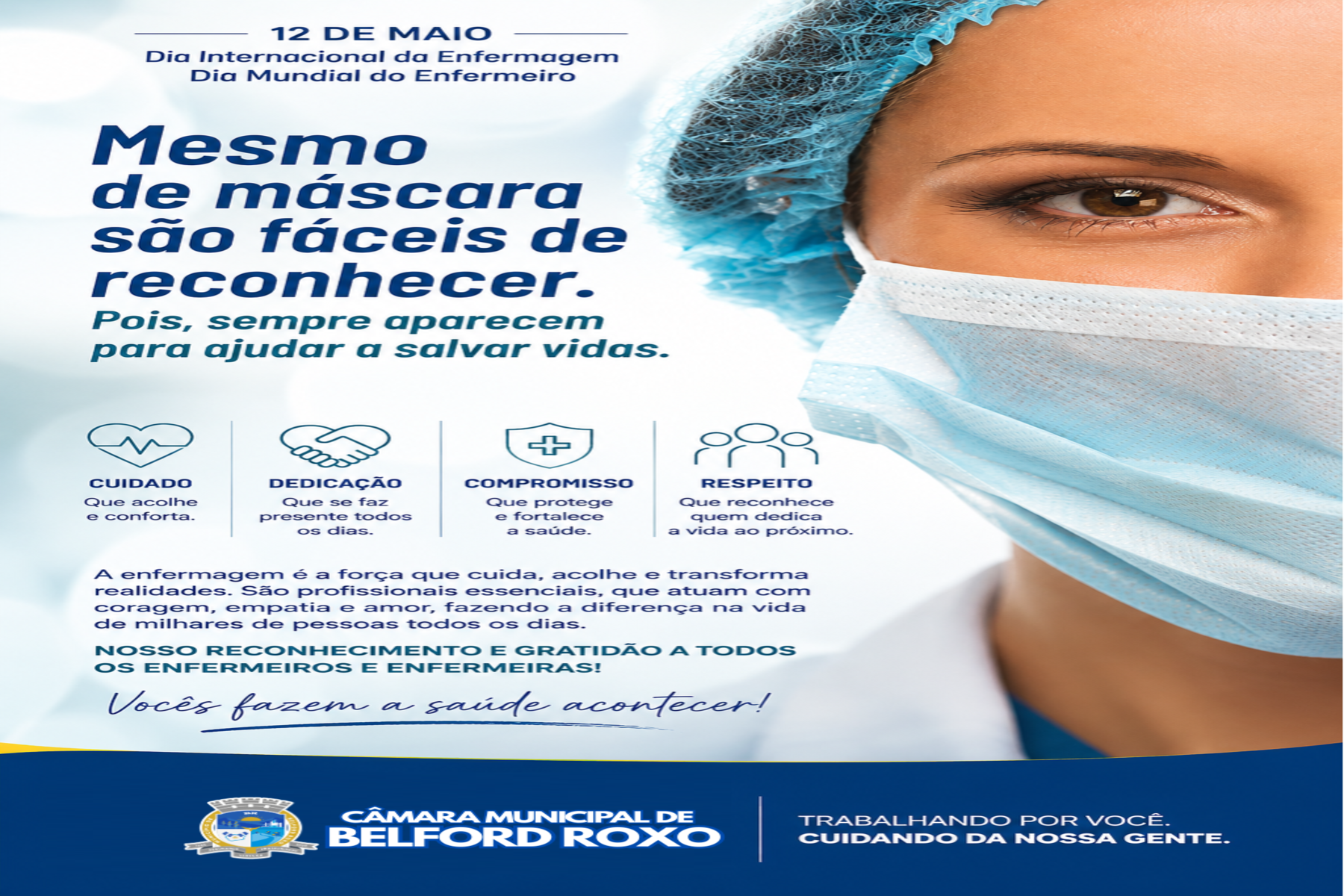 Dia Internacional da Enfermagem e do Enfermeiro