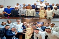 Márcio Canella recebe Moção de Louvor da Câmara Municipal de Belford Roxo