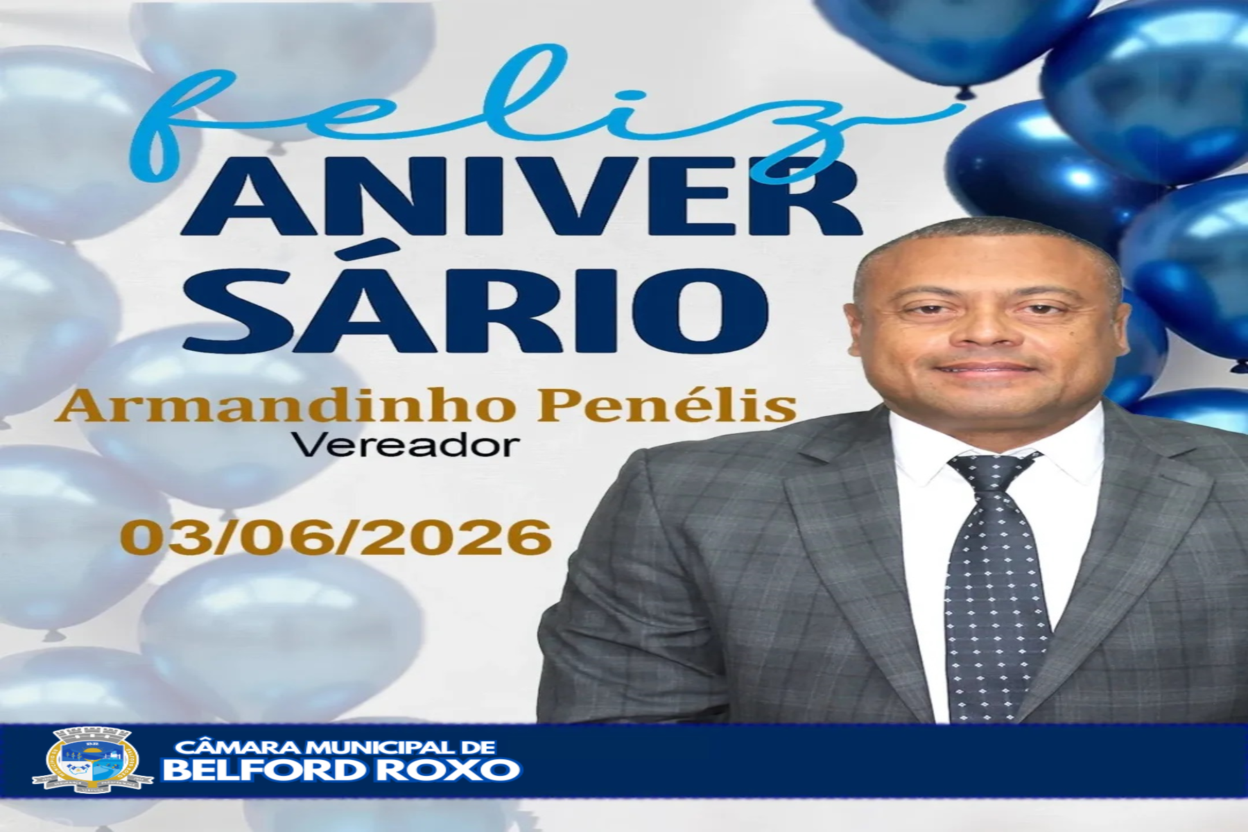 Parabéns, Vereador Armandinho Penélis!