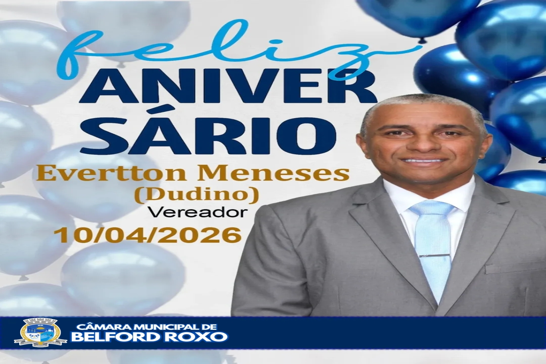 Parabéns, Vereador Dudino!